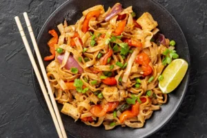 pad thai készítés